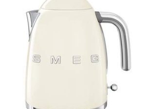 Smeg KLF03CRUS 50's Retro Style Aesthetic Electric Kettle with Embossed Logo