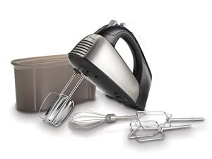 Hamilton Beach Classic 6-Speed Electric Hand Mixer with Snap-On Storage Case