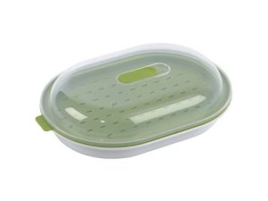 GoodCook BPA-Free Plastic Microwave Vegetable and Fish Steamer