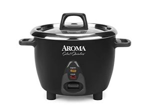 Aroma Housewares Select Stainless Rice Cooker & Warmer with Uncoated Inner Pot