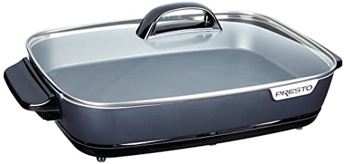 Presto 06858 Slimline Skillet with Glass Cover Electric Presto 06858 Slimline Skillet with Glass Cover Electric