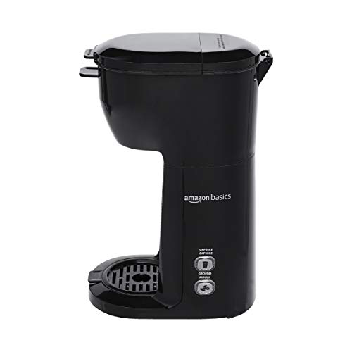 Amazon Basics Compact Dual Brew Single Serve Capsule Coffee Maker Amazon Basics Compact Dual Brew Single Serve Capsule Coffee Maker