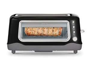 DASH Clear View Toaster: Extra Wide Slot Toaster with See Through Window - Defrost
