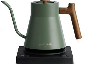 POLIVIAR Electric Gooseneck Kettle