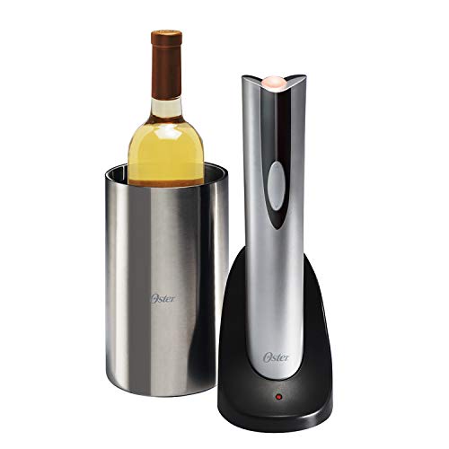 Oster Rechargeable and Cordless Wine Opener with Chiller Oster Rechargeable and Cordless Wine Opener with Chiller