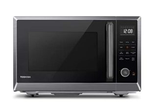 TOSHIBA ML2-EC10SA(BS) 8-in-1 Countertop Microwave with Air Fryer Microwave Combo