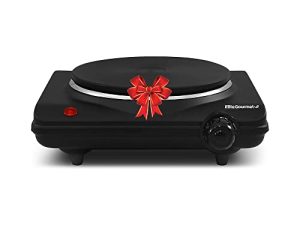 Elite Gourmet ESB-301BF Countertop Single Cast Iron Burner