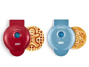 Dash Mini Waffle Maker (2 Pack) for Individual Waffles Hash Browns