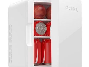 CROWNFUL Multifunctional Mini Fridge