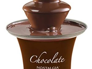 Nostalgia Electric Chocolate Fondue Fountain