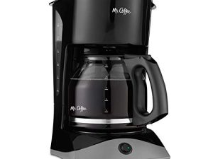 Mr. Coffee Coffee Maker with Auto Pause and Glass Carafe