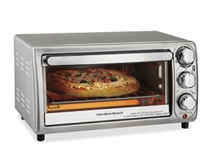 Hamilton Beach 4-Slice Countertop Toaster Oven with Bake Pan