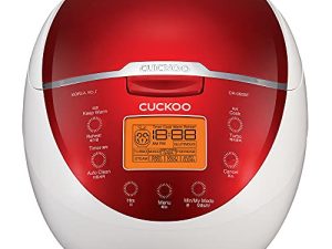 CUCKOO CR-0655F | 6-Cup (Uncooked) Micom Rice Cooker | 12 Menu Options: White Rice