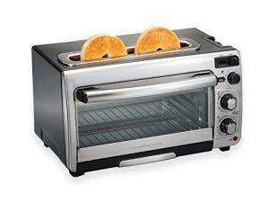 Hamilton Beach 2-in-1 Countertop Oven and Long Slot Toaster