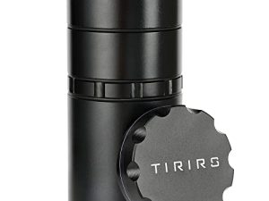 TIRIRS 2" Aluminium Grinder with Large Capacity Storage Container