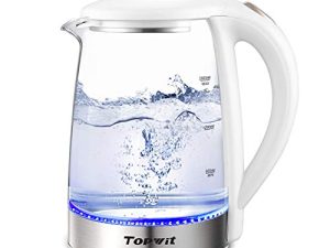 Topwit Electric Kettle Glass Electric Tea Kettle
