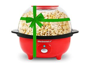 Elite Gourmet EPM330R Automatic Stirring Popcorn Maker Popper