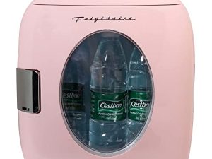 FRIGIDAIRE EFMIS462-PINK 12 Can Retro Mini Portable Personal Fridge/Cooler for Home