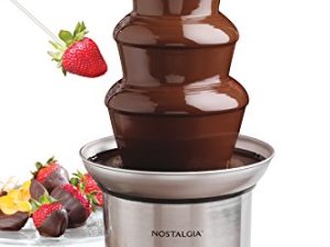 Nostalgia Electric Chocolate Fondue Fountain