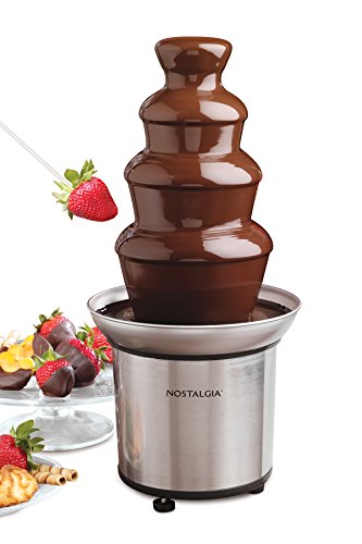 Nostalgia Electric Chocolate Fondue Fountain Nostalgia Electric Chocolate Fondue Fountain