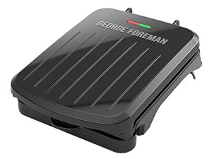 George Foreman 2-Serving Classic Plate Electric Indoor Grill and Panini Press