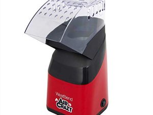 West Bend Air Crazy Popcorn Machine for Healthy Snacking with No Oil