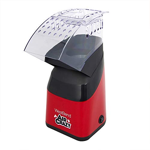 West Bend Air Crazy Popcorn Machine for Healthy Snacking with No Oil West Bend Air Crazy Popcorn Machine for Healthy Snacking with No Oil
