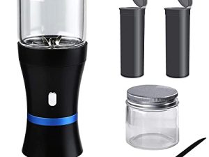 Spacenight Electric Herb Grinder COMPACT for Flower Buds