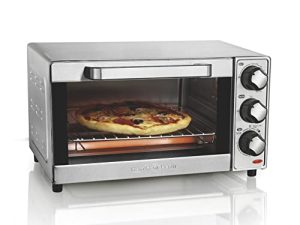 Hamilton Beach Countertop Toaster Oven & Pizza Maker Large 4-Slice Capacity