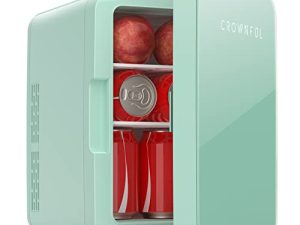 CROWNFUL Multifunctional Mini Fridge