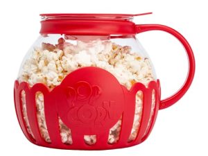 Ecolution Patented Micro-Pop Microwave Popcorn Popper with Temperature Safe Glass
