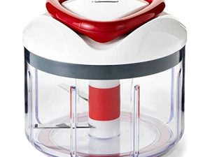 Zyliss Easy Pull Food Processor - Pull Chopper and Manual Food Processor - Handheld Vegetable Slicer and Dicer - For Travel
