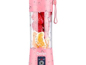 Portable Blender Smoothies Personal Blender Mini Shakes Juicer Cup USB Rechargeable.