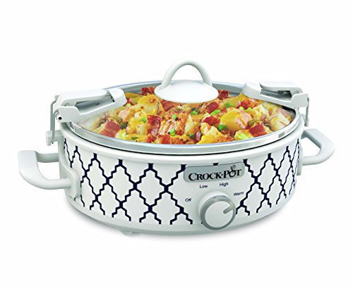 Crockpot 2.5-Quart Mini Casserole Crock Slow Cooker Crockpot 2.5-Quart Mini Casserole Crock Slow Cooker