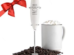 Rae Dunn Milk Frother- Handheld Electric Drink Mixer