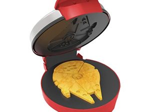 UNCANNY BRANDS Star Wars Waffle Maker Millenium Falcon Waffle Maker