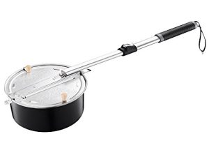 6252 Great Northern Popcorn Pit Popper Campfire Firepit Popcorn Popper - Theater Popcorn Outdoors!