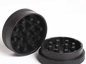 Grinder Lebensfreude Portable Lightweight 2.2Inch Biodegradable (Black)