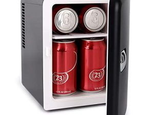 Living Enrichment Mini Fridge 4 Liter 6 Can Skincare Fridge