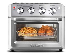 Gourmia Toaster Oven Air Fryer Combo 7-in-1 cooking functions 1550 watt air fryer oven 19.8L capacity air fryer accessories included convection toaster oven rack