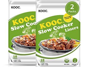 [NEW]KOOC Premium Slow Cooker Liners and Cooking Bags