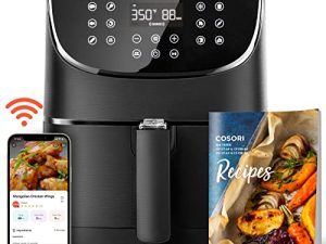 COSORI Pro Smart Air Fryer 5.8QT 11-in-1 Cooking Presets (800+ Online Recipes)