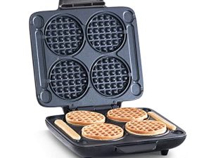 DASH Multi Mini Waffle Maker: Four Mini Waffles