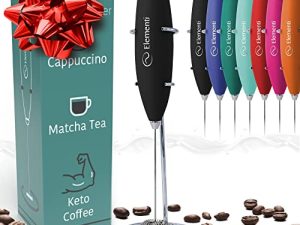 Elementi Electric Milk Frother Handheld