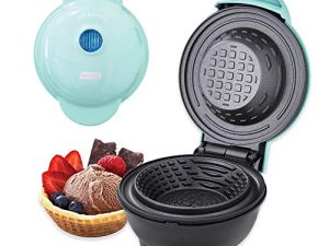 DASH Mini Waffle Bowl Maker for Breakfast